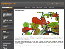 Tablet Screenshot of catappaleaves.com